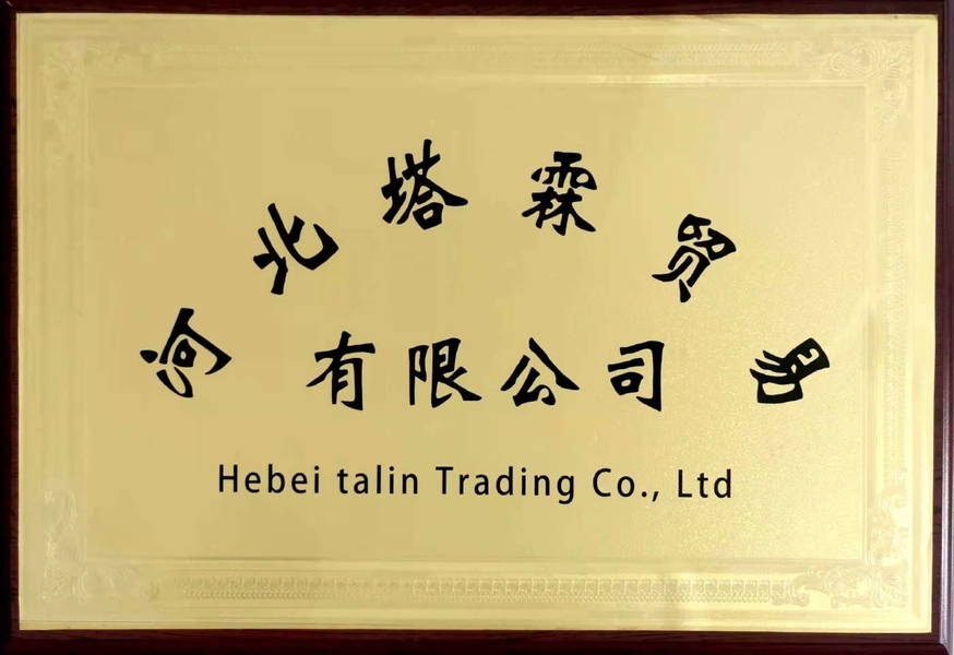 Chine HEBEI TALIN TRADING CO.,LTD Profil de la société