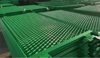 Highway Expanded Wire Mesh Anti Dazzle Expanded Aluminum Wire Mesh 40x80mm