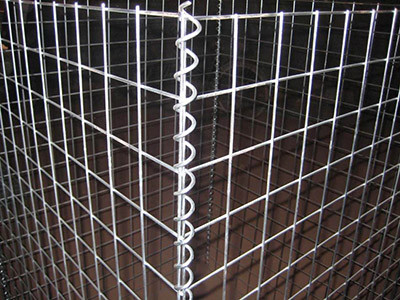 3.5mm Welded Stone Cage Net，Electric Welding Metal Mesh 50x50mm