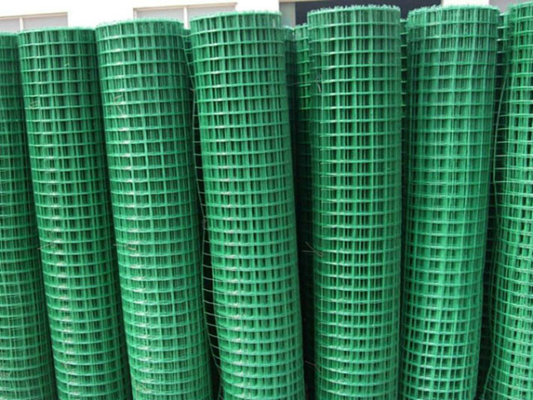 60x60mm Holland Wire Mesh Fence，14 Gauge PVC Coated Wire Mesh 3.0mm