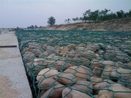 2x1x0.5m Gabion Wire Mesh Galfan Gabion Basket 100x120mm For River Wall Protection