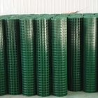 1/4''x1/4'' Green PVC Coated Wire Mesh Export To Indonesia